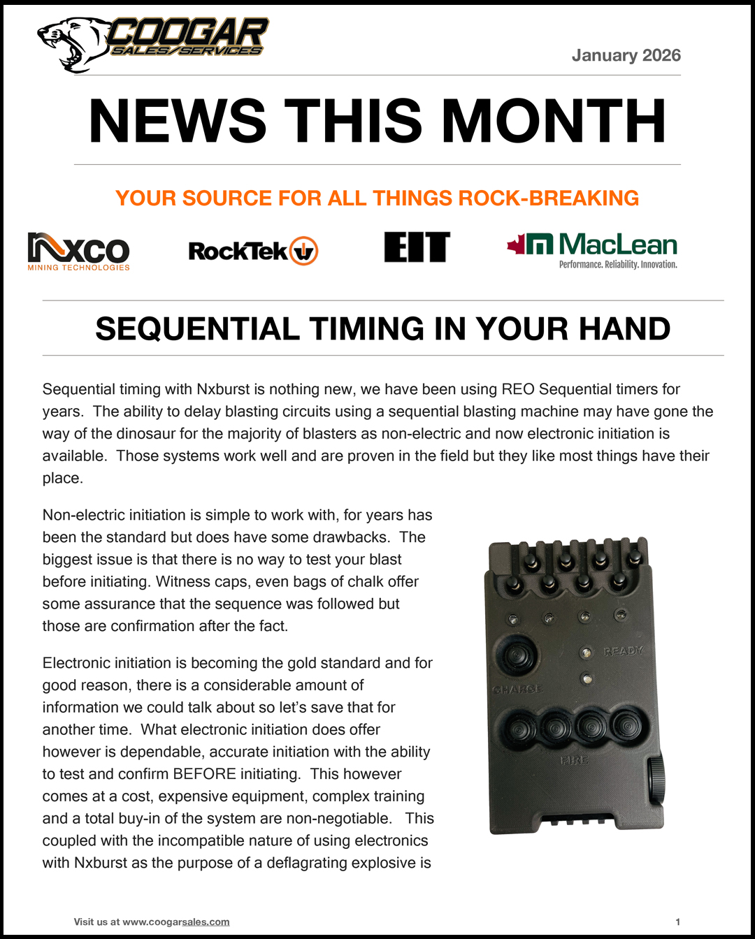 handheld sequential timer